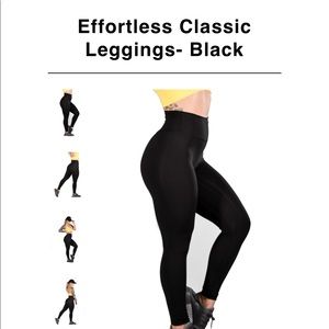 Til you collapse effortless black leggings Medium